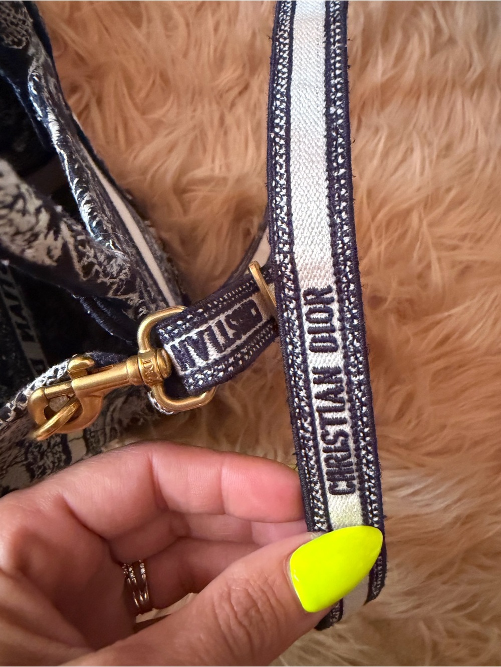 Christian Dior mini tote/crossbody - Picture 5 of 6